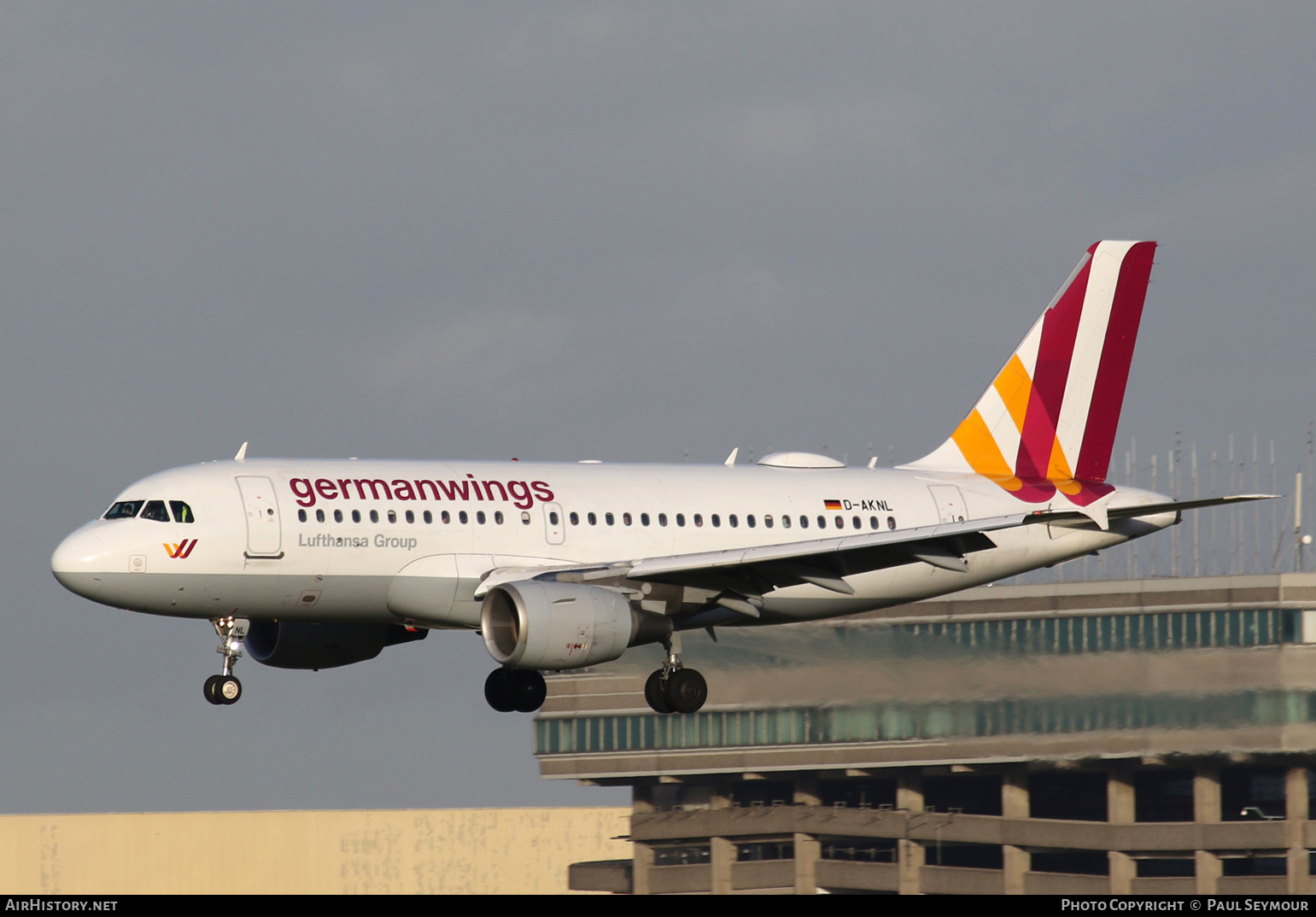 Aircraft Photo of D-AKNL | Airbus A319-112 | Germanwings | AirHistory.net #115092