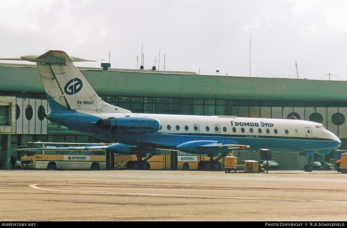 Aircraft Photo of RA-65047 | Tupolev Tu-134A | Gromov Air | AirHistory.net #115097