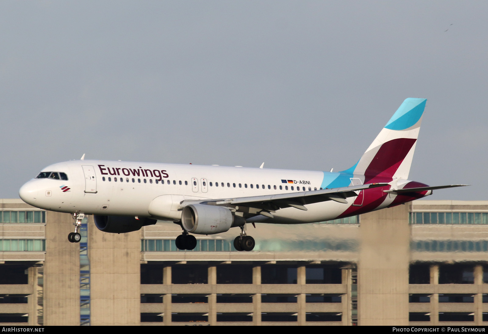 Aircraft Photo of D-ABNI | Airbus A320-214 | Eurowings | AirHistory.net #115098