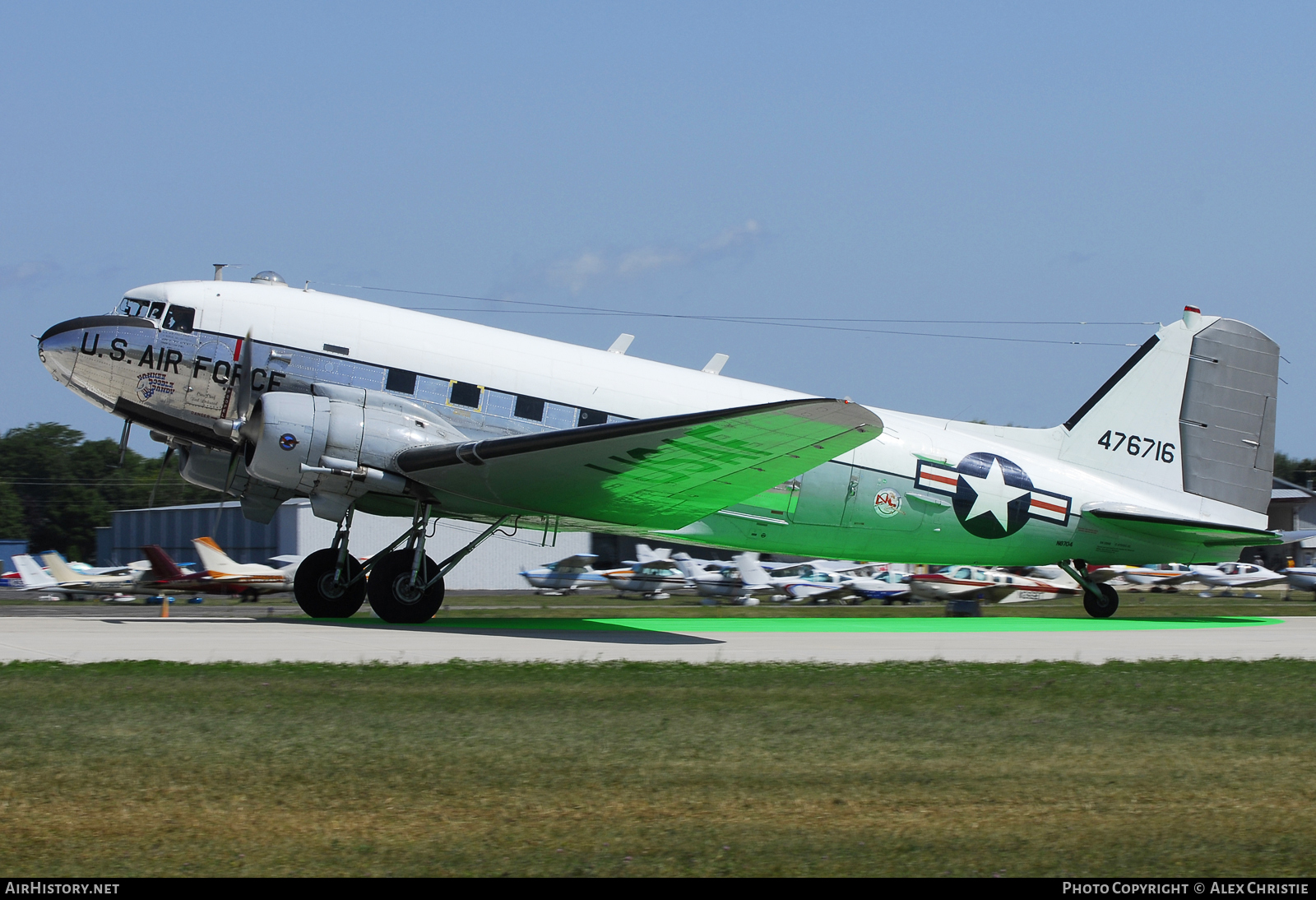 Aircraft Photo of N8704 / 476716 | Douglas C-47D Skytrain | USA - Air Force | AirHistory.net #115115