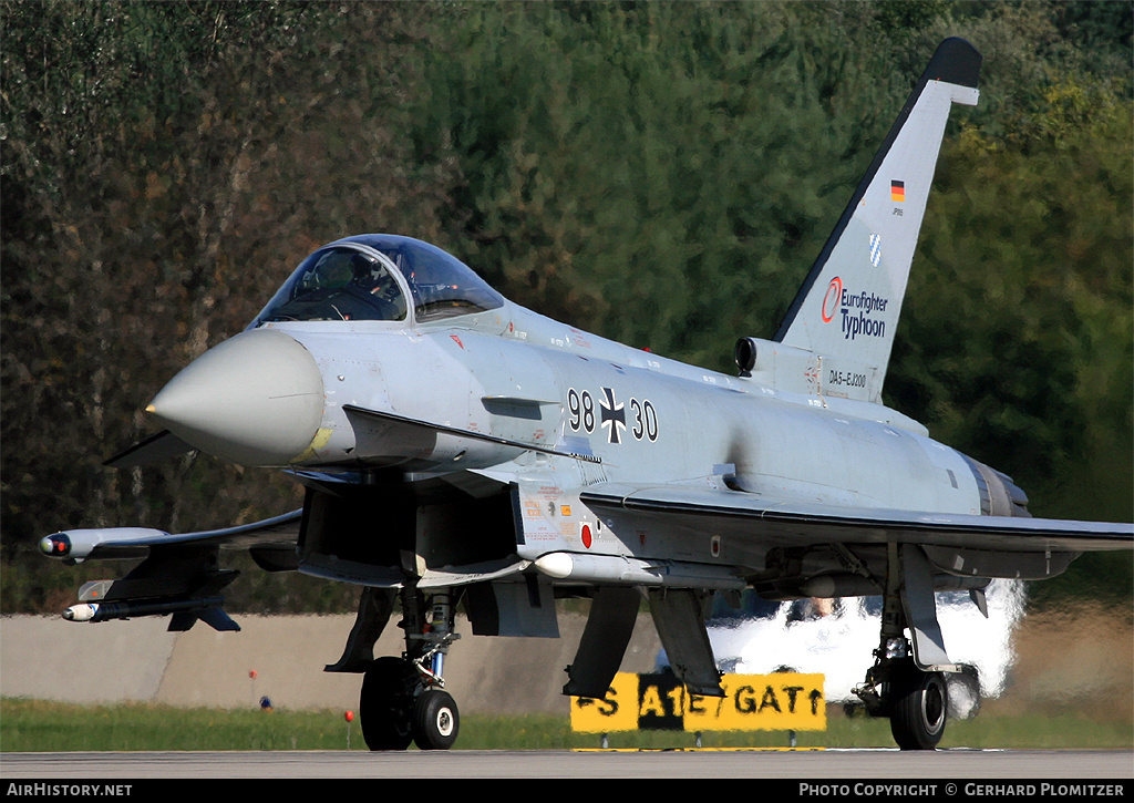 Aircraft Photo of 9830 | Eurofighter EF-2000 Typhoon S | Germany - Air Force | AirHistory.net #115128