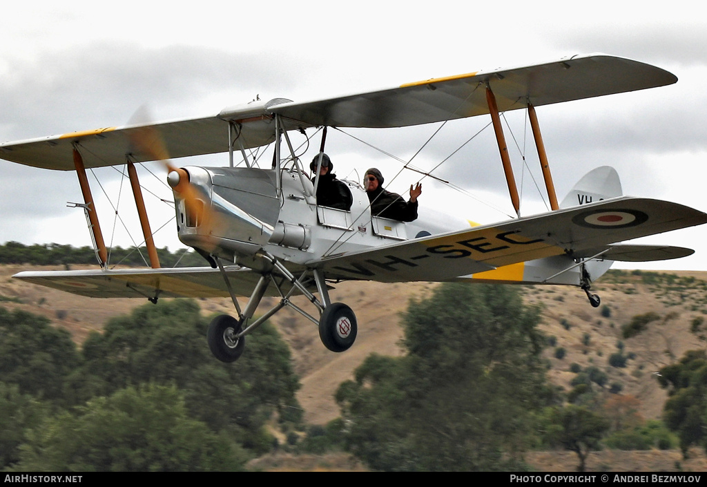 Aircraft Photo of VH-SEC / A17-188 | De Havilland D.H. 82A Tiger Moth | Australia - Air Force | AirHistory.net #115156