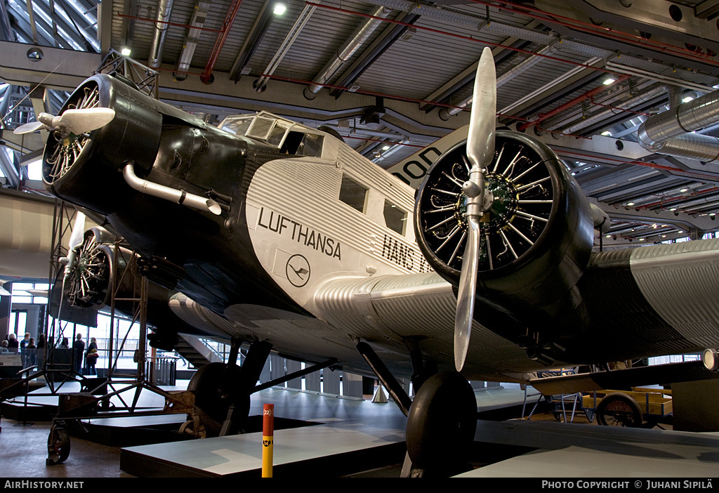 Aircraft Photo of D-AZAW | Junkers Ju 52/3m te | Deutsche Luft Hansa | AirHistory.net #115164