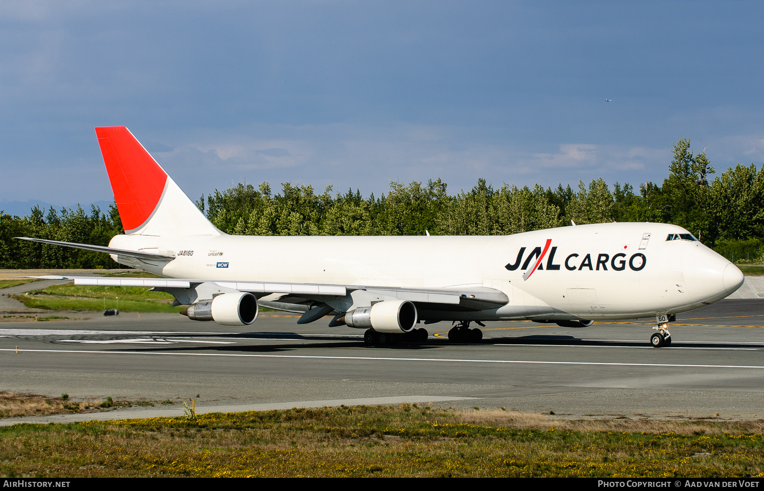 Aircraft Photo of JA8160 | Boeing 747-221F/SCD | Japan Airlines - JAL Cargo | AirHistory.net #115184