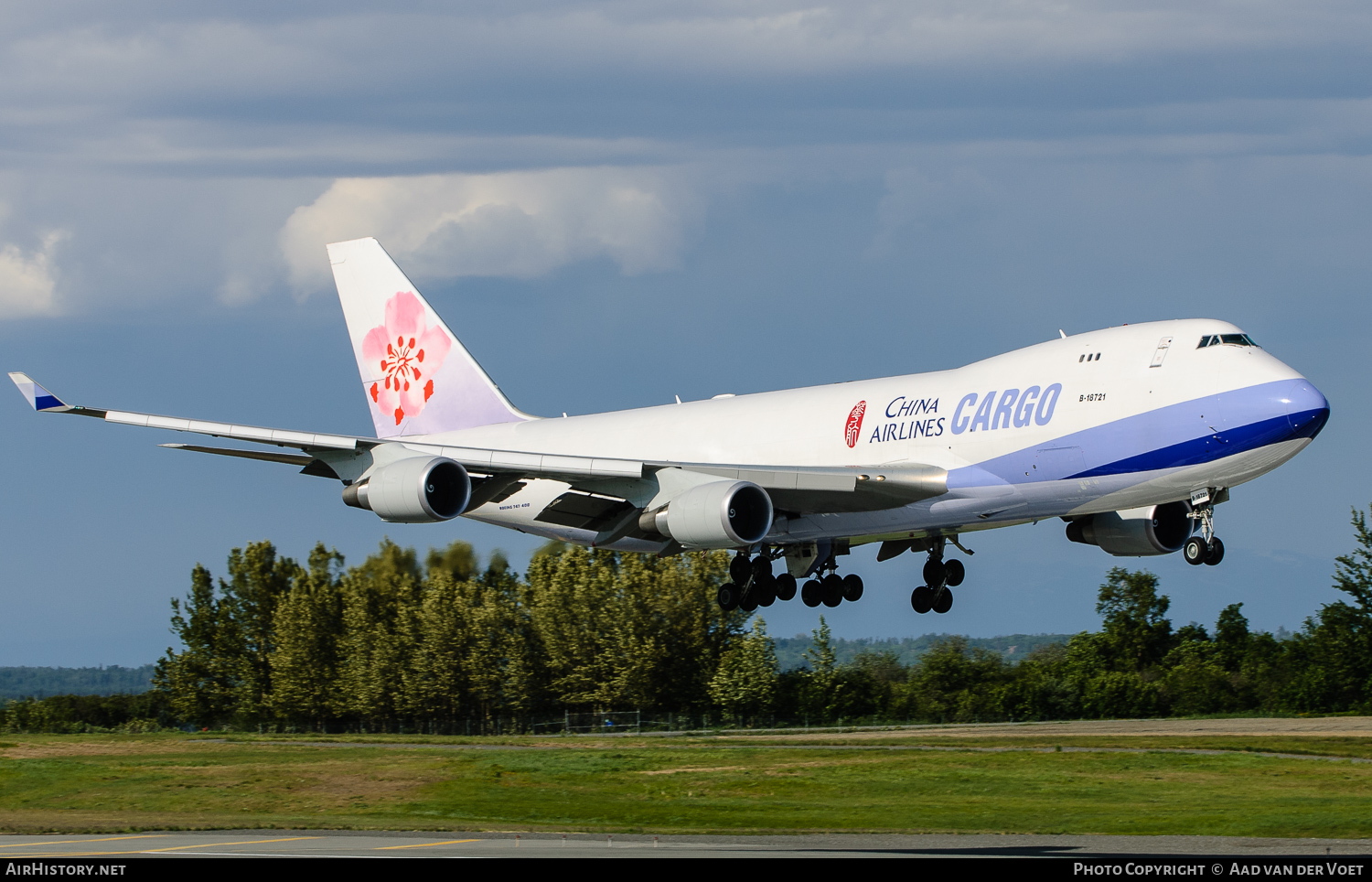 Aircraft Photo of B-18721 | Boeing 747-409F/SCD | China Airlines Cargo | AirHistory.net #115195