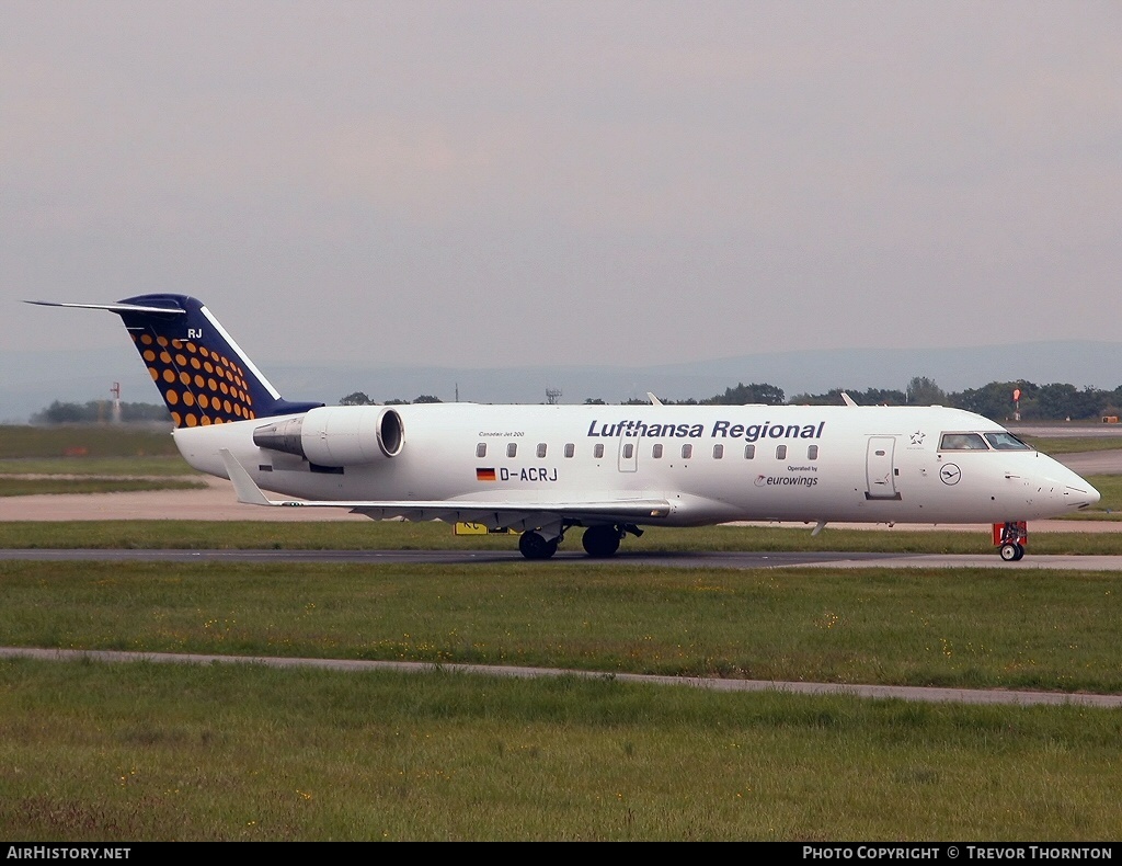 Aircraft Photo of D-ACRJ | Bombardier CRJ-200ER (CL-600-2B19) | Lufthansa Regional | AirHistory.net #115196