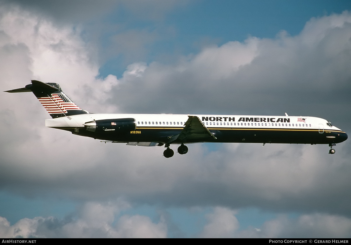 Aircraft Photo of N183NA | McDonnell Douglas MD-83 (DC-9-83) | North American Airlines | AirHistory.net #115199