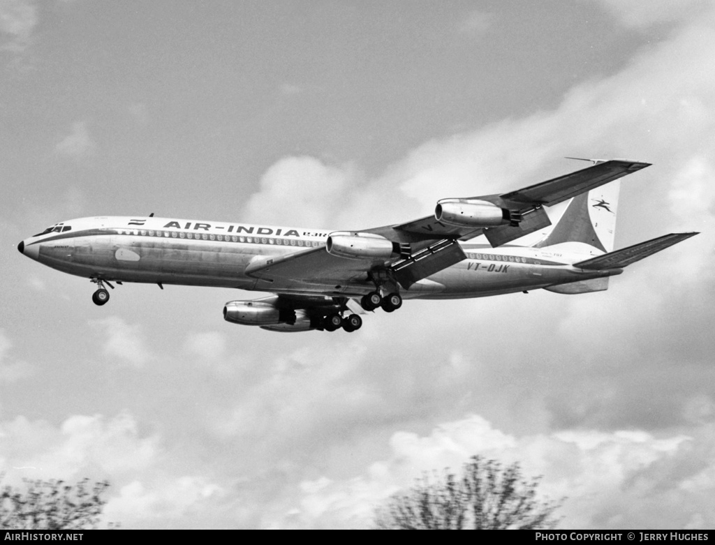 Aircraft Photo of VT-DJK | Boeing 707-437 | Air India | AirHistory.net #115205
