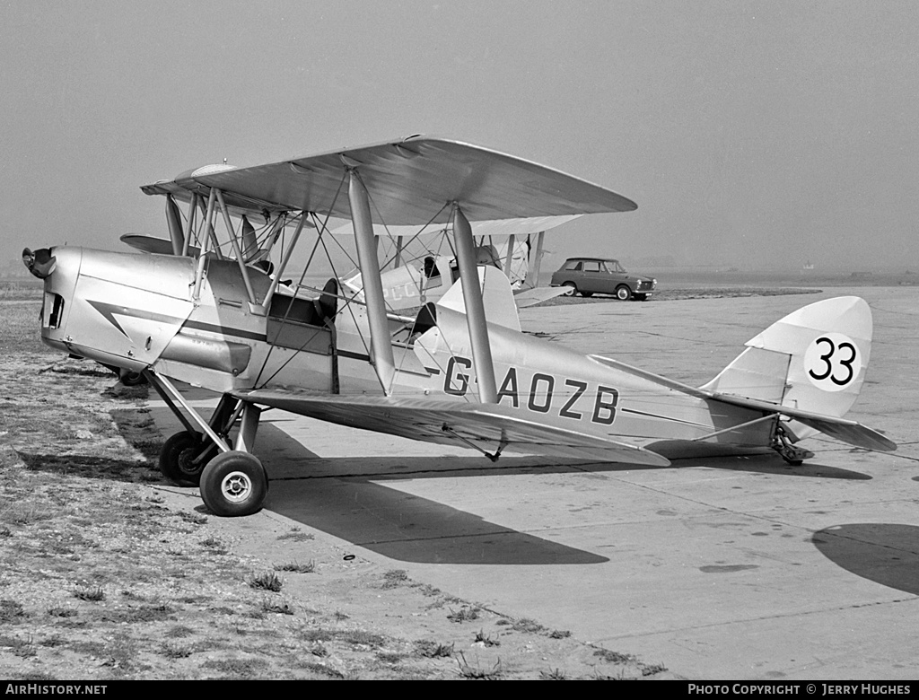 Aircraft Photo of G-AOZB | De Havilland D.H. 82A Tiger Moth II | AirHistory.net #115207