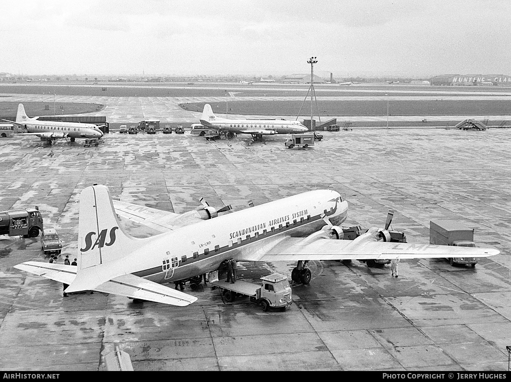 Aircraft Photo of LN-LMP | Douglas DC-6B | Scandinavian Airlines System - SAS | AirHistory.net #115209