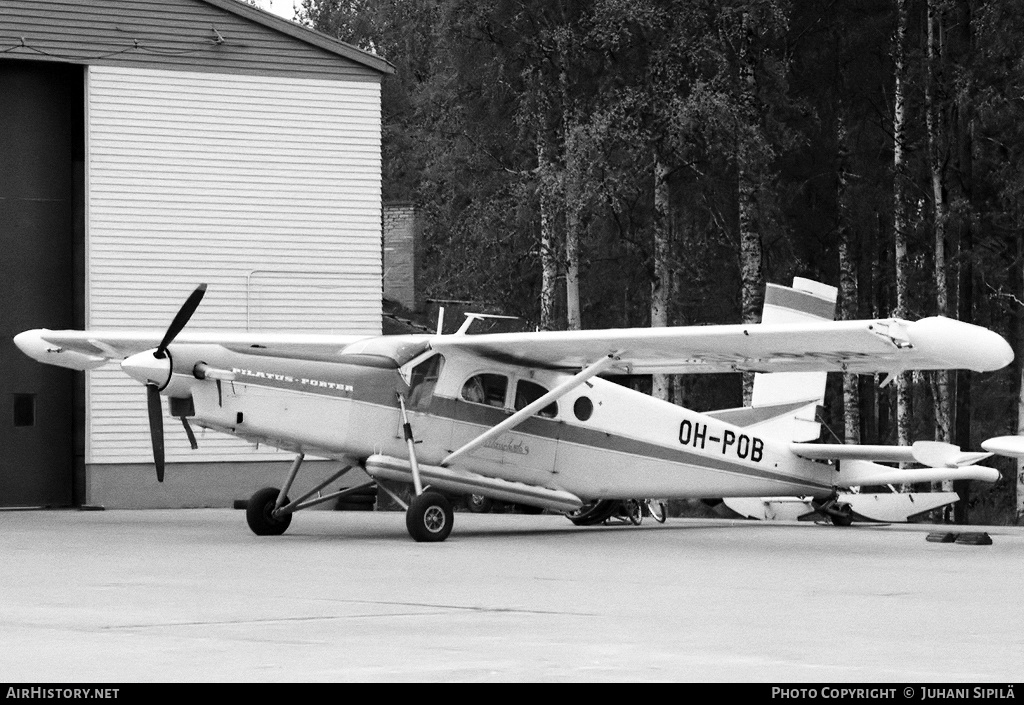 Aircraft Photo of OH-POB | Pilatus PC-6/B1-H2 Turbo Porter | AirHistory.net #115228