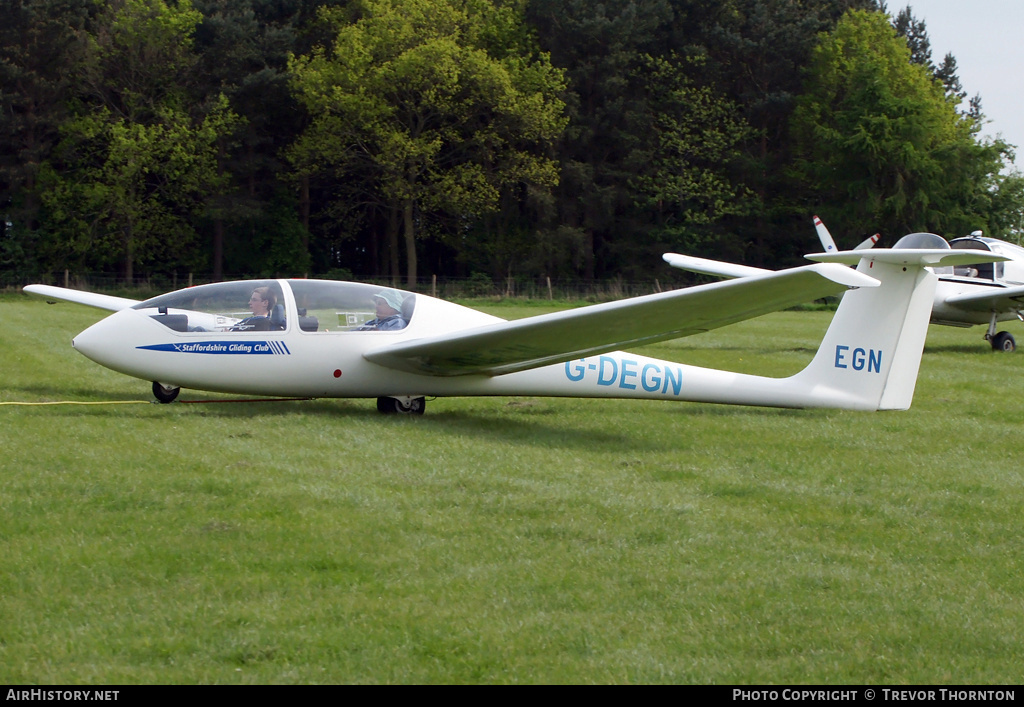 Aircraft Photo of G-DEGN | Grob G-103 Twin Astir II | Staffordshire Gliding Club | AirHistory.net #115237