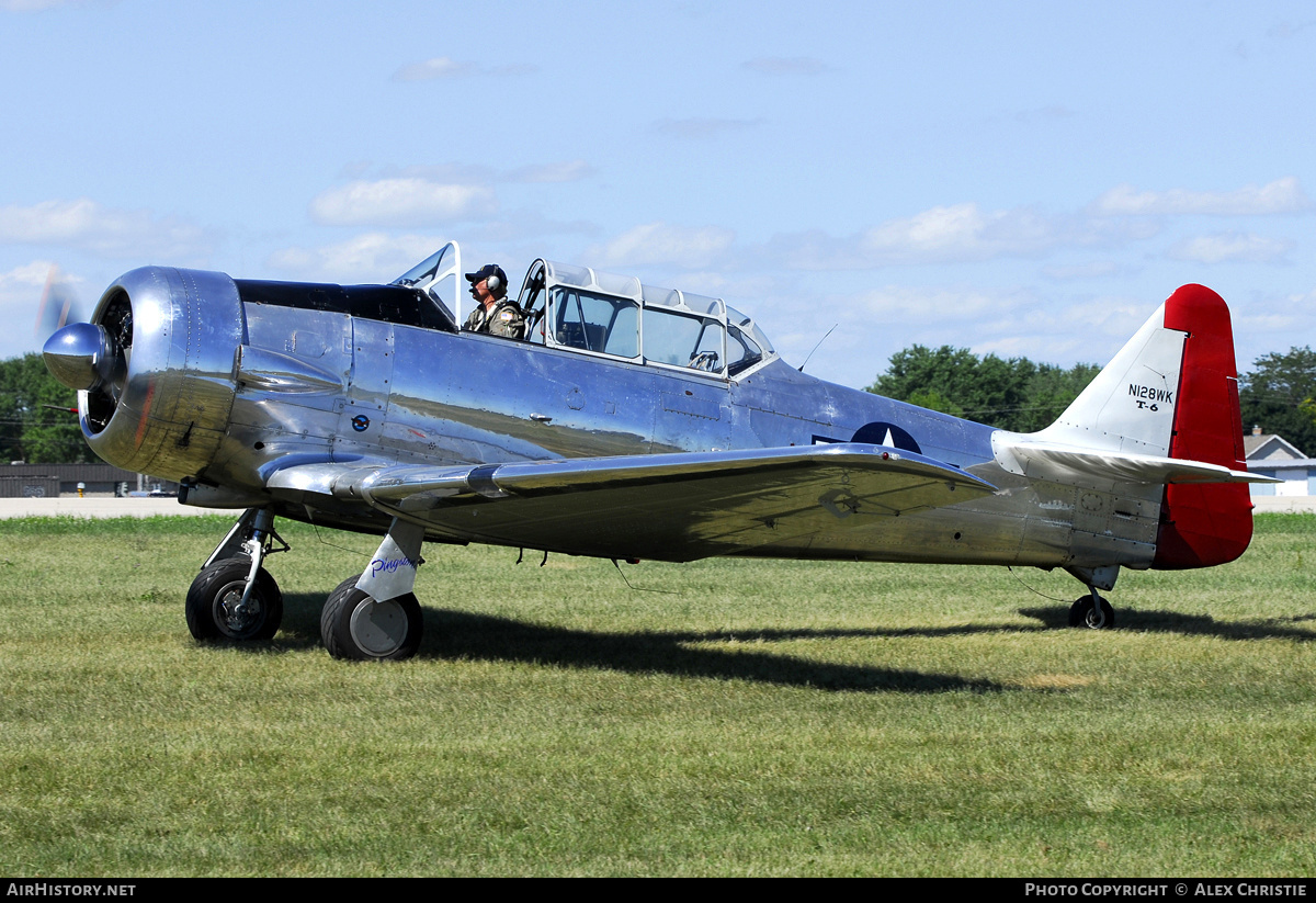Aircraft Photo of N128WK | North American T-6G Texan | USA - Air Force | AirHistory.net #115241