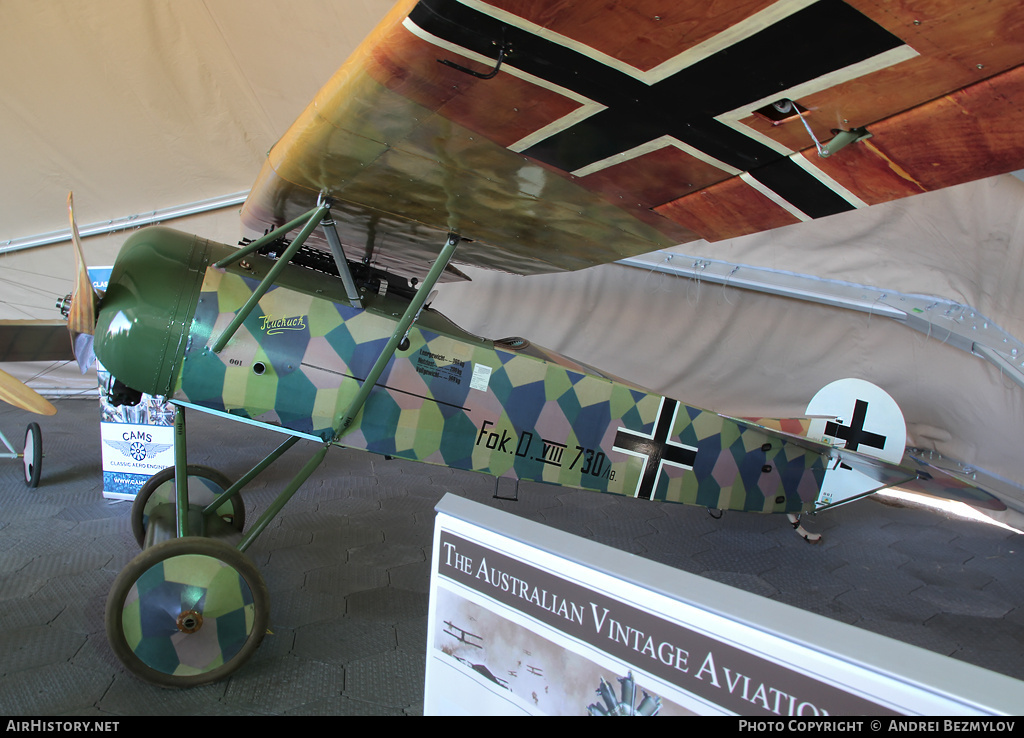 Aircraft Photo of Not known / 730/18 | Fokker D-VIII Replica | Germany - Air Force | AirHistory.net #115259