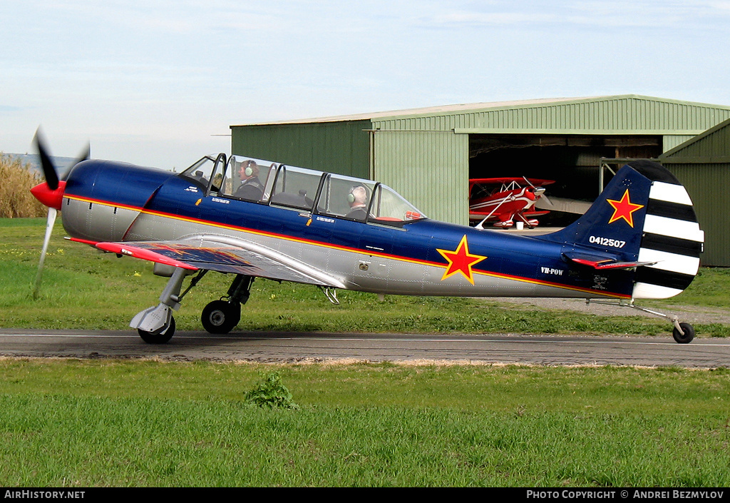 Aircraft Photo of VH-POW | Yakovlev Yak-52TW | Russia - Air Force | AirHistory.net #115264
