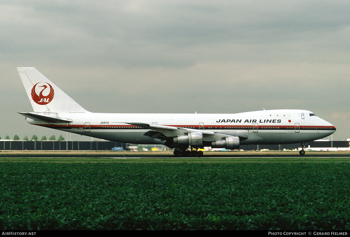 Aircraft Photo of JA8101 | Boeing 747-146 | Japan Air Lines - JAL | AirHistory.net #115270