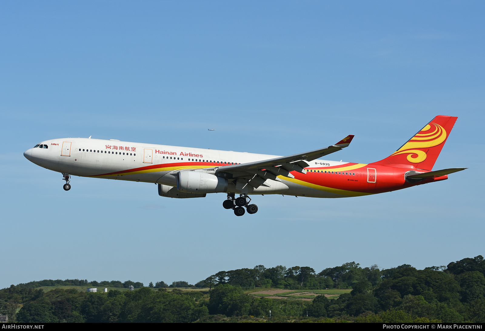 Aircraft Photo of B-5935 | Airbus A330-343E | Hainan Airlines | AirHistory.net #115286