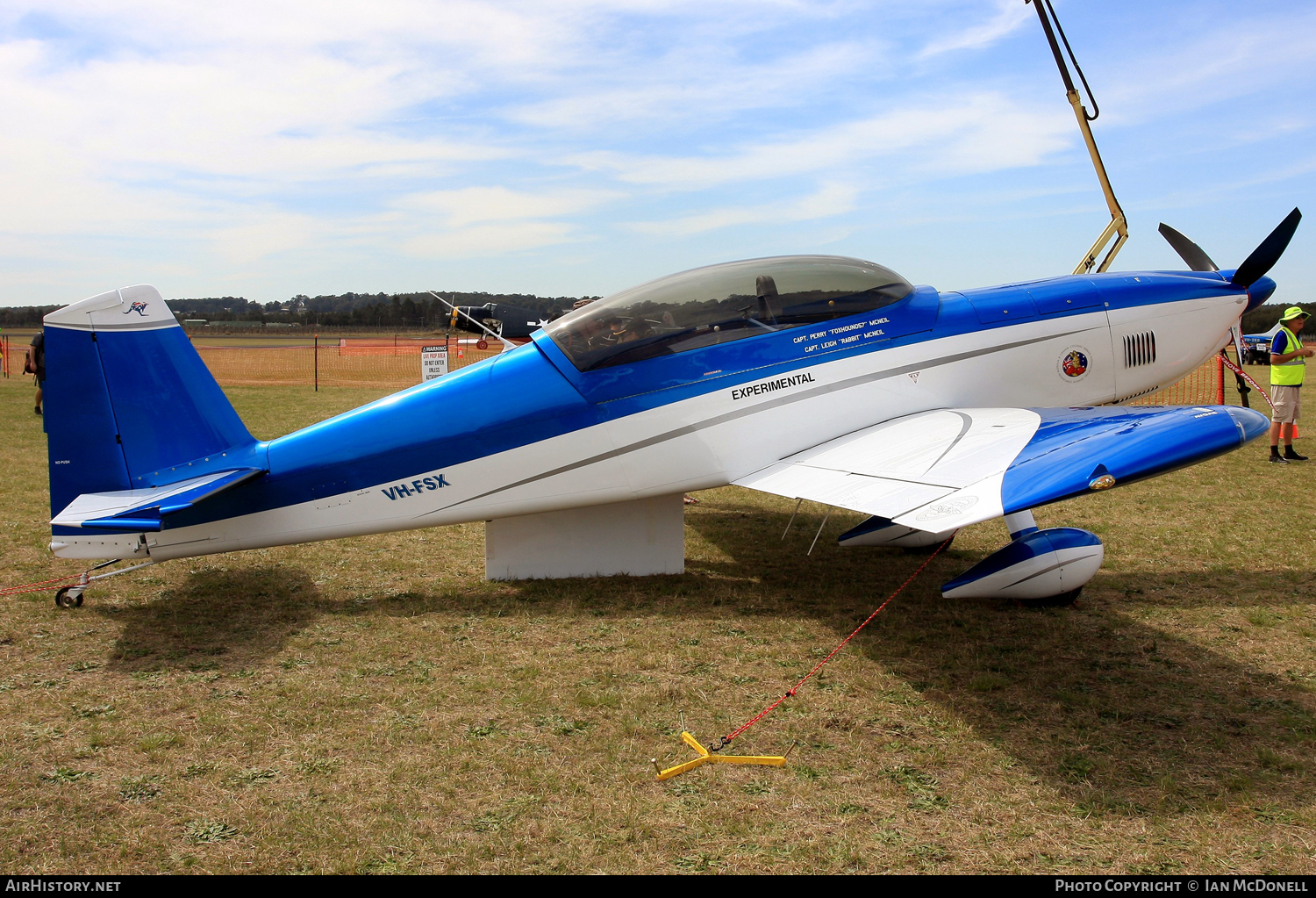 Aircraft Photo of VH-FSX | Van's RV-8 | AirHistory.net #115289