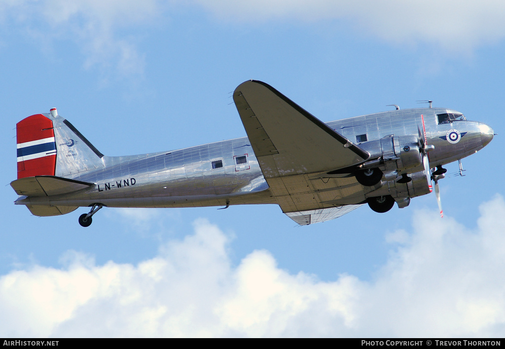 Aircraft Photo of LN-WND | Douglas C-53D Skytrooper | Dakota Norway | AirHistory.net #115318