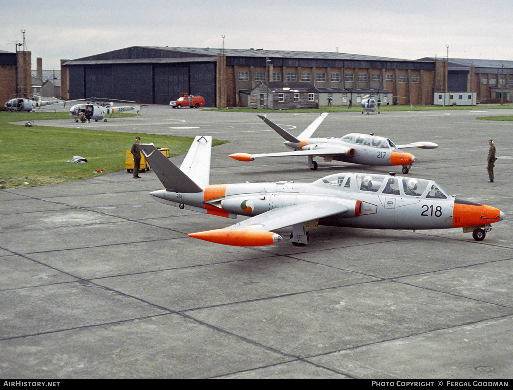 Aircraft Photo of 218 | Fouga CM-170R-2 Magister | Ireland - Air Force | AirHistory.net #115322