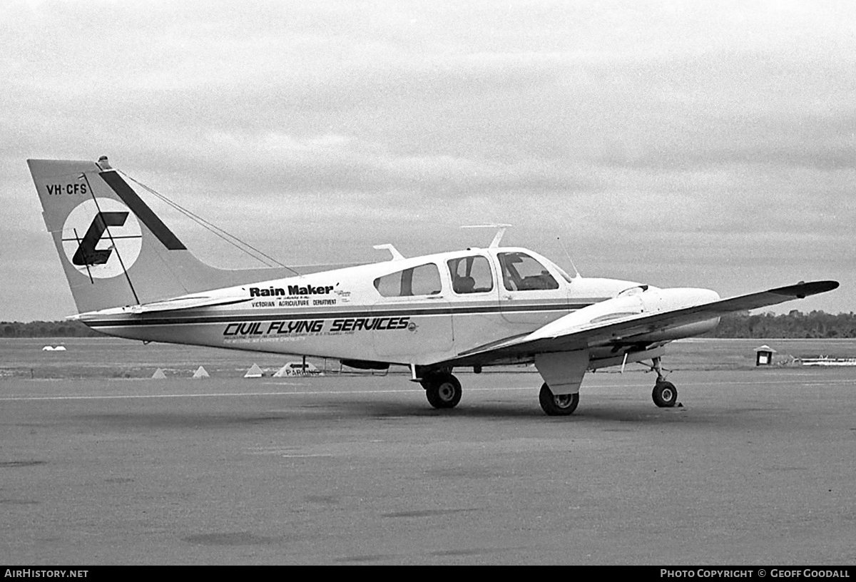 Aircraft Photo of VH-CFS | Beech C55 Baron (95-C55) | Civil Flying Services | AirHistory.net #115325
