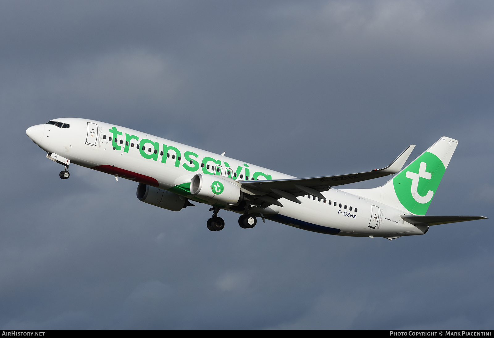 Aircraft Photo of F-GZHX | Boeing 737-8K2 | Transavia | AirHistory.net #115336