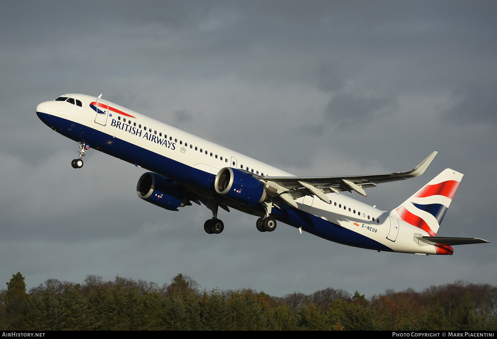 Aircraft Photo of G-NEOR | Airbus A321-251NX | British Airways | AirHistory.net #115338