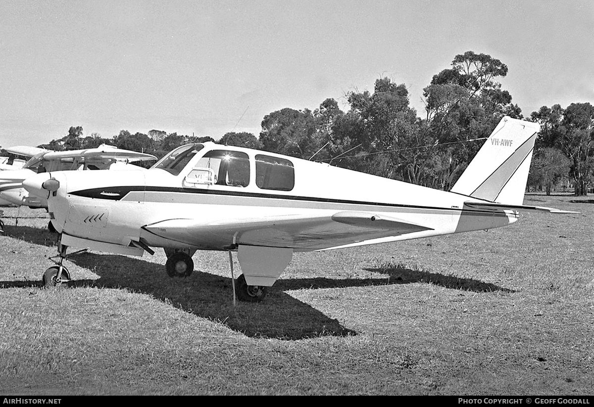 Aircraft Photo of VH-AWF | Beech 33 Debonair | AirHistory.net #115340