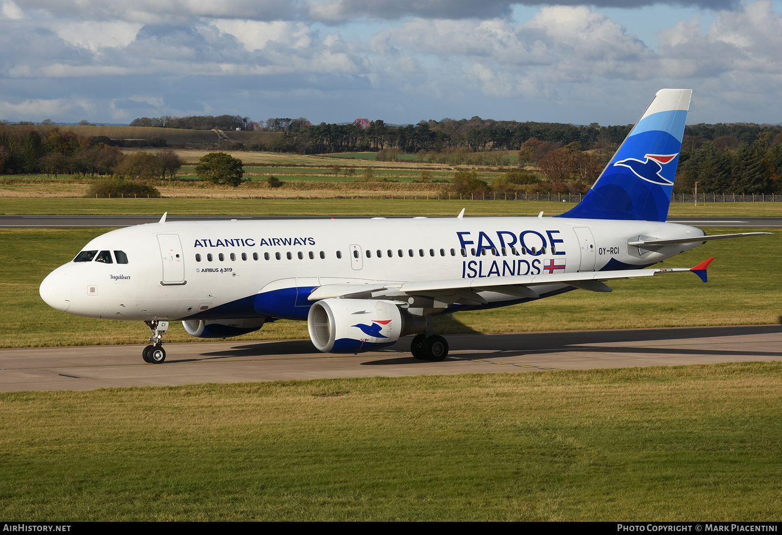 Aircraft Photo of OY-RCI | Airbus A319-112 | Atlantic Airways | AirHistory.net #115352