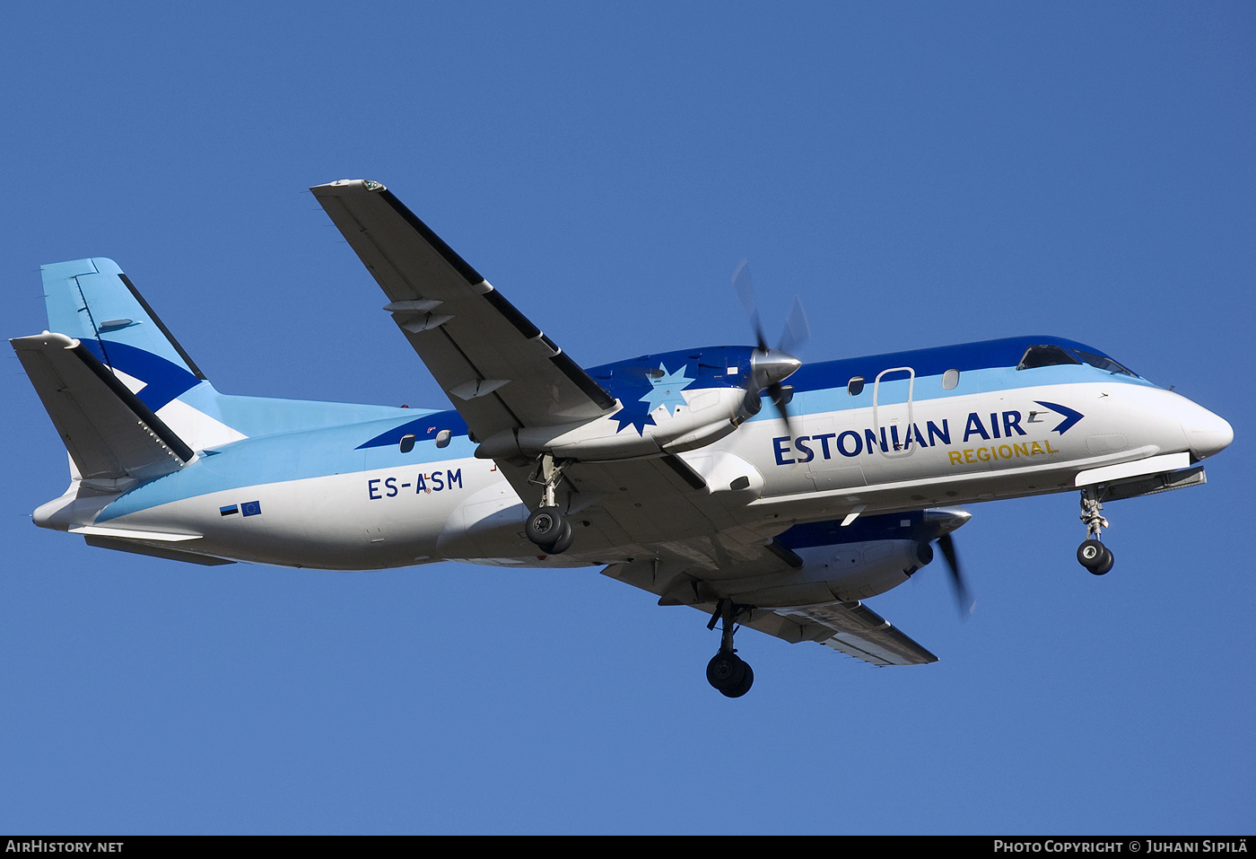 Aircraft Photo of ES-ASM | Saab 340A | Estonian Air Regional | AirHistory.net #115357