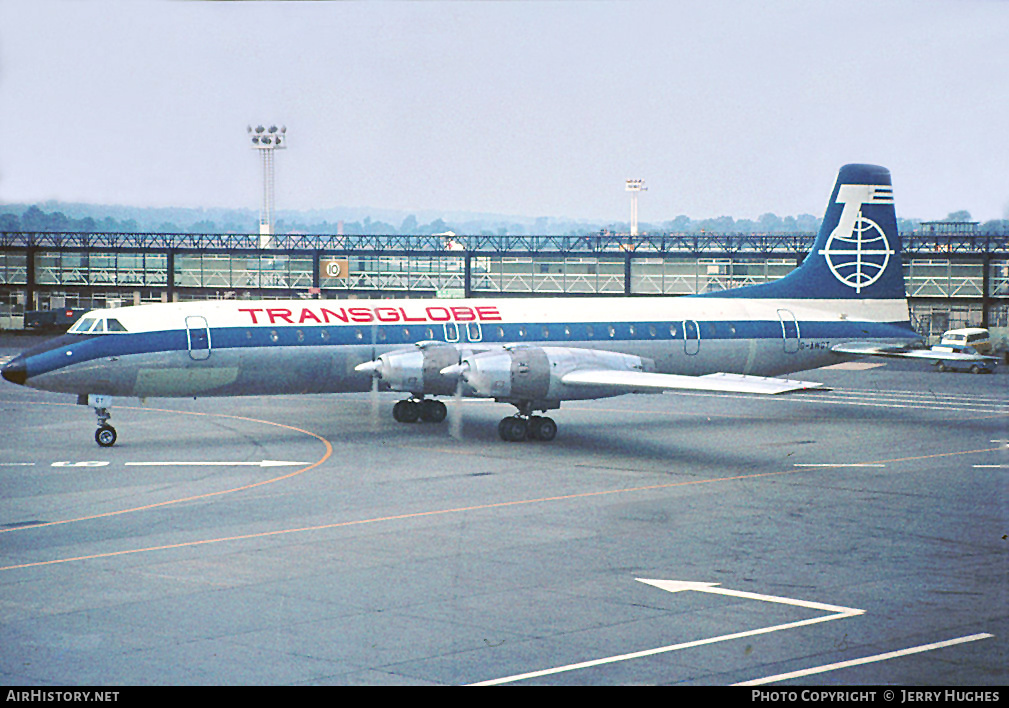 Aircraft Photo of G-AWGT | Canadair CL-44D4-1 | Transglobe Airways | AirHistory.net #115361