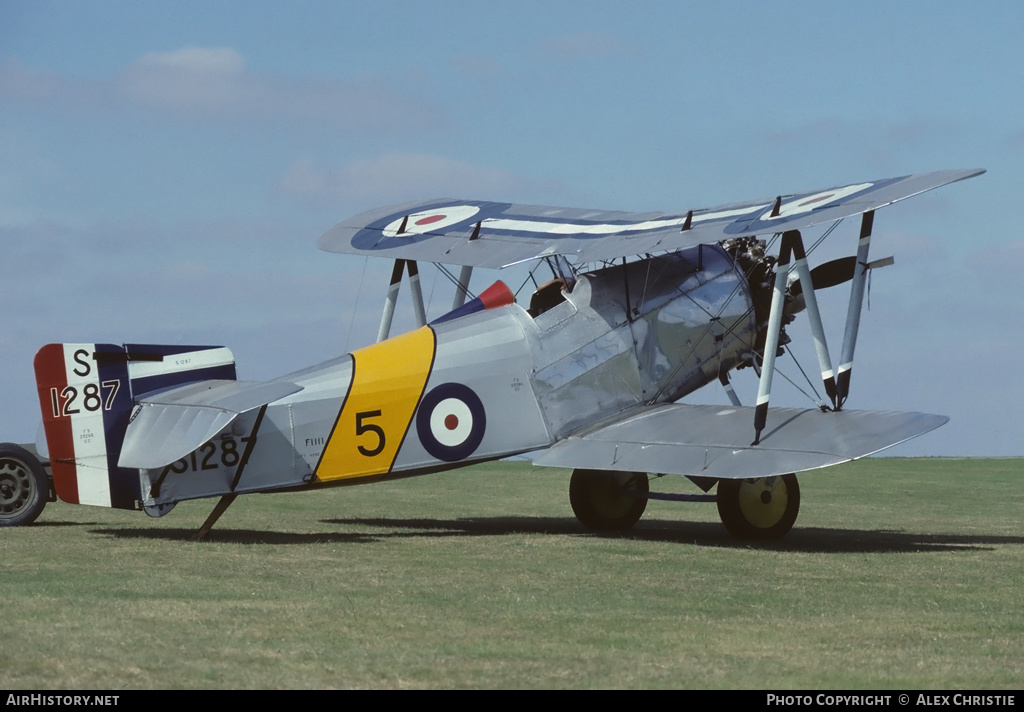 Aircraft Photo of G-BEYB / S1287 | Fairey Flycatcher (replica) | UK - Air Force | AirHistory.net #115363