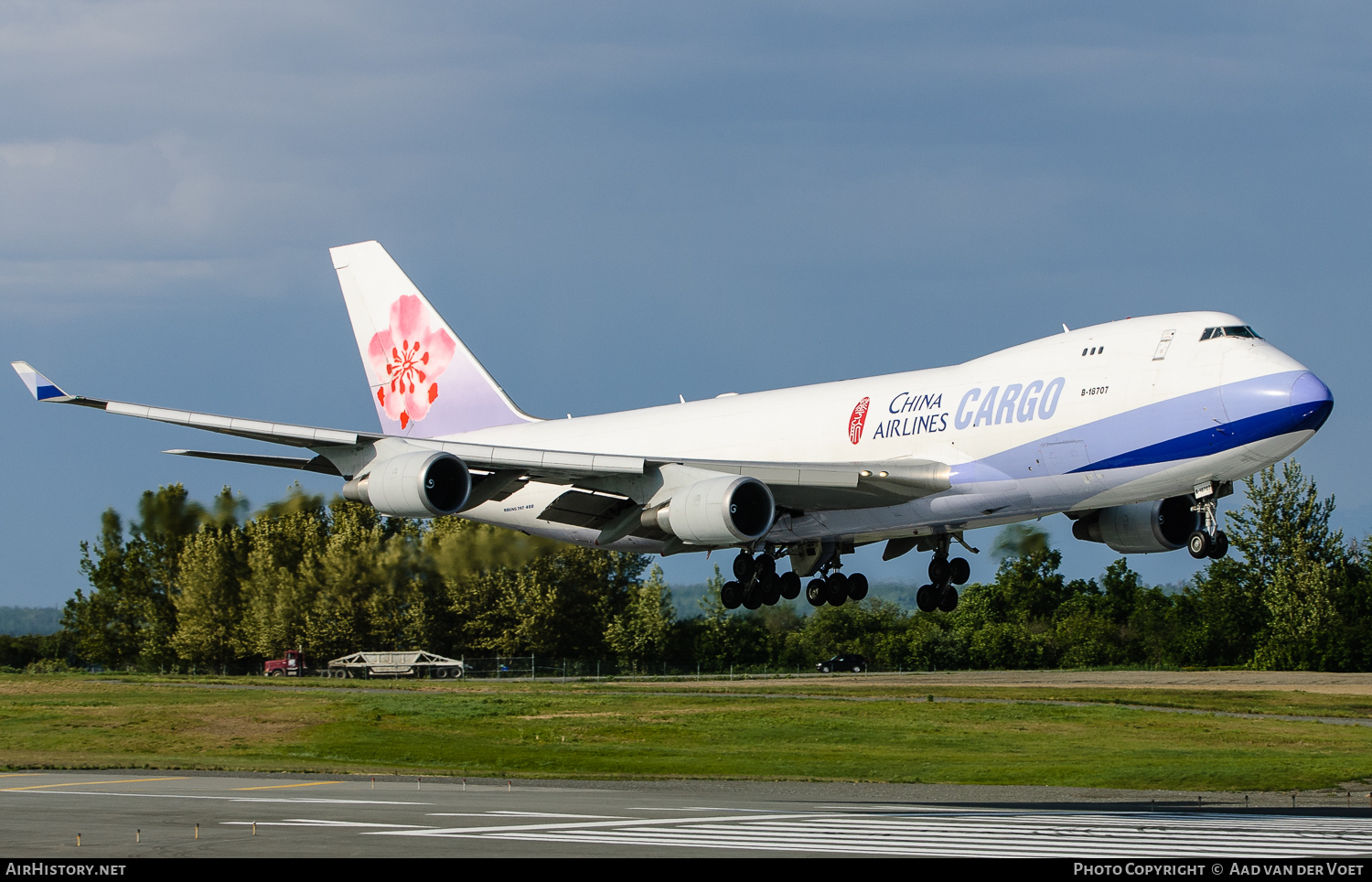 Aircraft Photo of B-18707 | Boeing 747-409F/SCD | China Airlines Cargo | AirHistory.net #115369