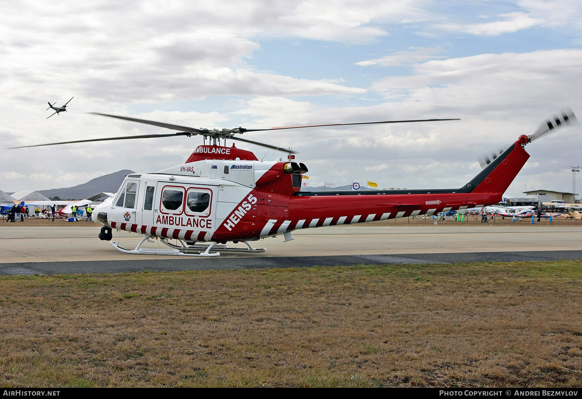 Aircraft Photo of VH-VAS | Bell 412EP | AirHistory.net #115410