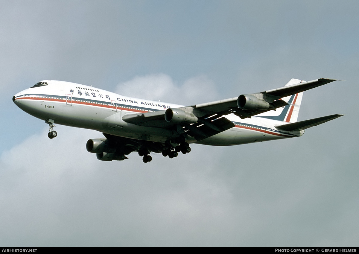 Aircraft Photo of B-1864 | Boeing 747-209B | China Airlines | AirHistory.net #115413