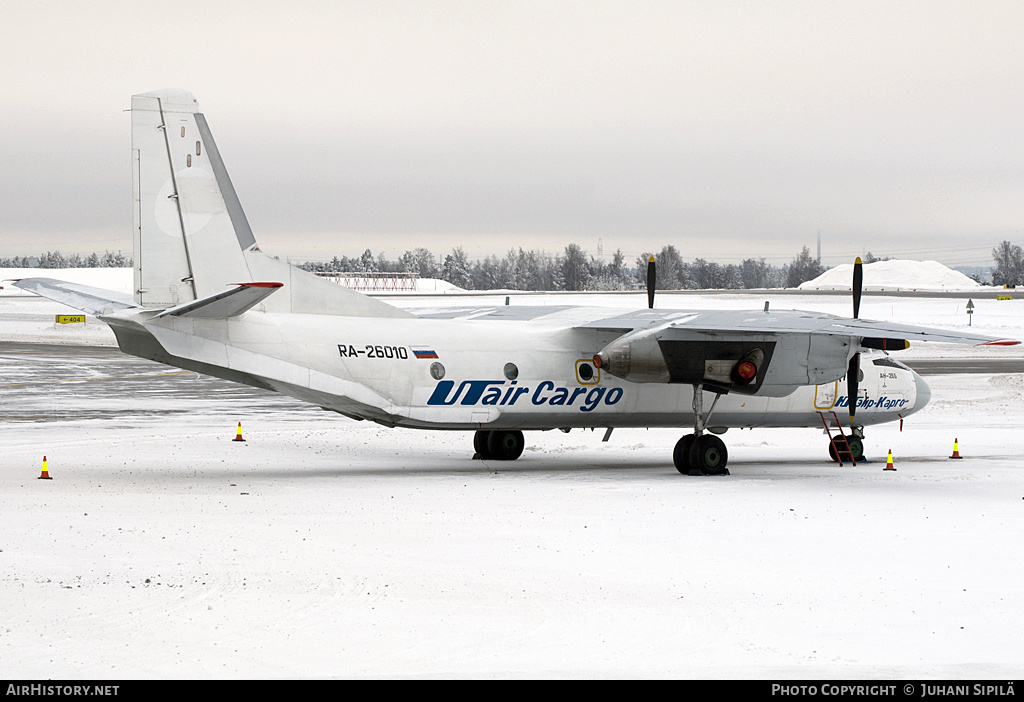 Aircraft Photo of RA-26010 | Antonov An-26B | UTair Cargo | AirHistory.net #115418