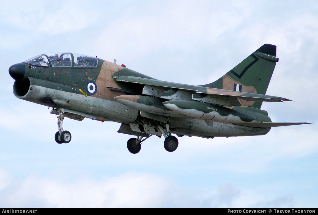 Aircraft Photo of 156747 | LTV TA-7C Corsair II | Greece - Air Force | AirHistory.net #115457