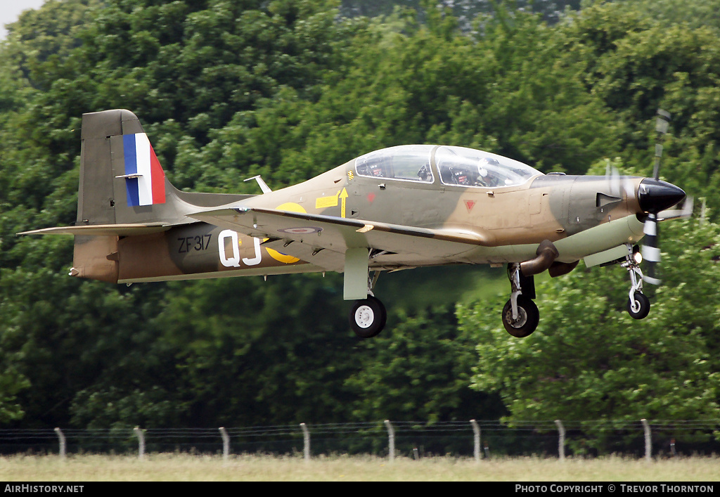 Aircraft Photo of ZF317 | Short S-312 Tucano T1 | UK - Air Force | AirHistory.net #115458