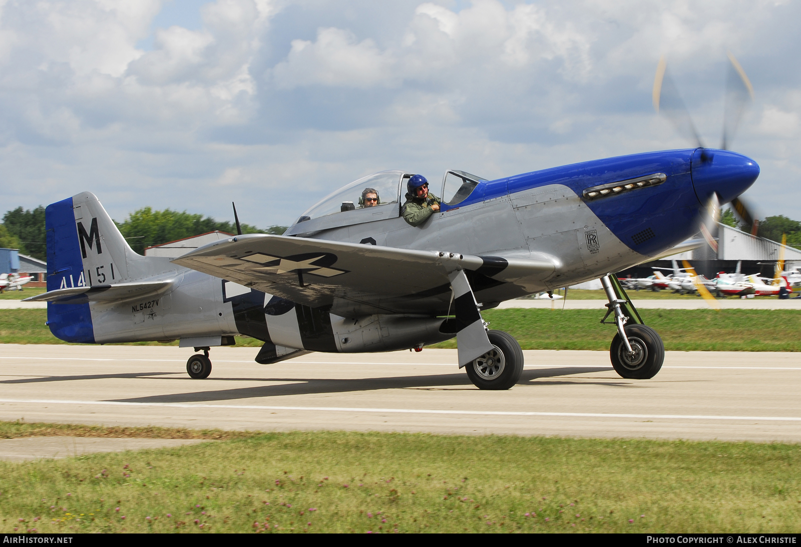 Aircraft Photo of N5427V / NL5427V / 414151 | North American P-51D Mustang | USA - Air Force | AirHistory.net #115469