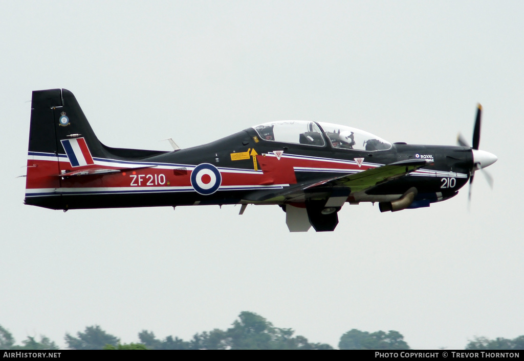 Aircraft Photo of ZF210 | Short S-312 Tucano T1 | UK - Air Force | AirHistory.net #115481
