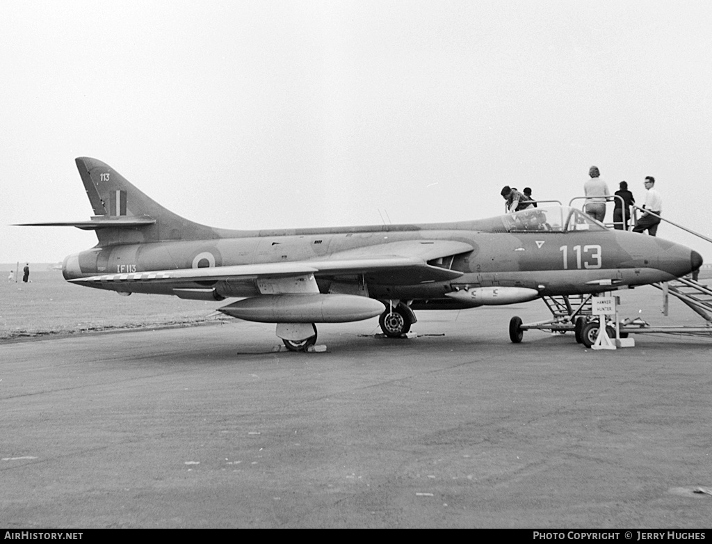 Aircraft Photo of IF-113 | Hawker Hunter F6 | Belgium - Air Force | AirHistory.net #115487