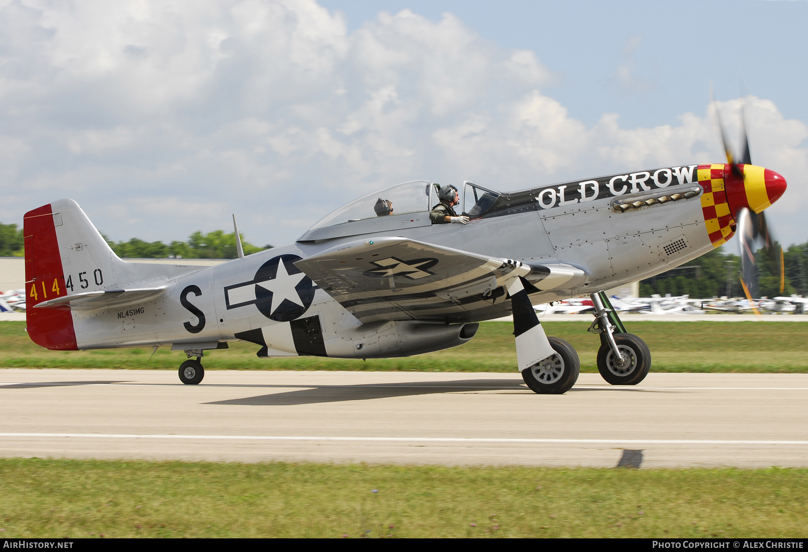 Aircraft Photo of N451MG / NL451MG / 414450 | North American P-51D Mustang | USA - Air Force | AirHistory.net #115504