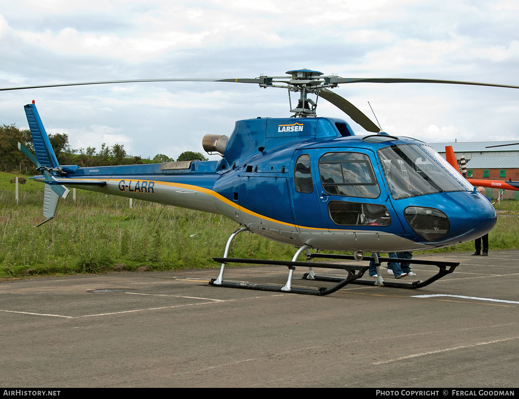 Aircraft Photo of G-LARR | Aerospatiale AS-350B-3 Ecureuil | Larsen Manufacturing | AirHistory.net #115506