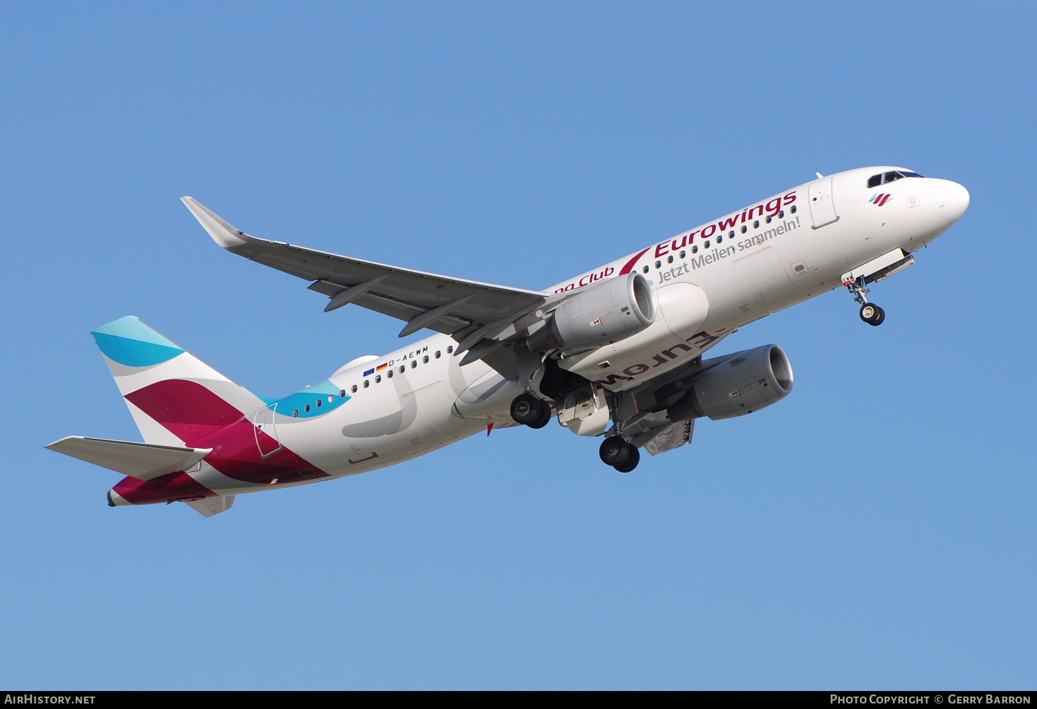 Aircraft Photo of D-AEWM | Airbus A320-214 | Eurowings | AirHistory.net #115514