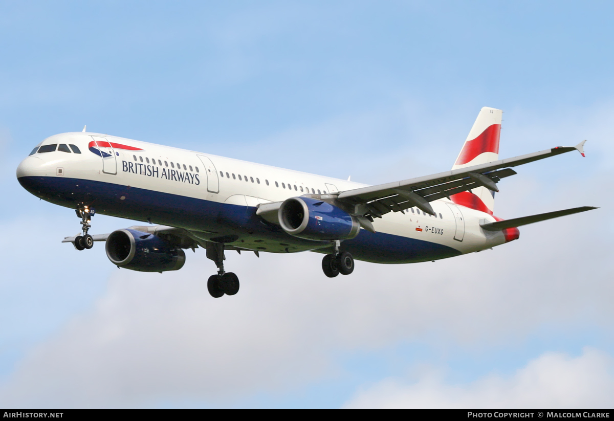 Aircraft Photo of G-EUXG | Airbus A321-231 | British Airways | AirHistory.net #115516