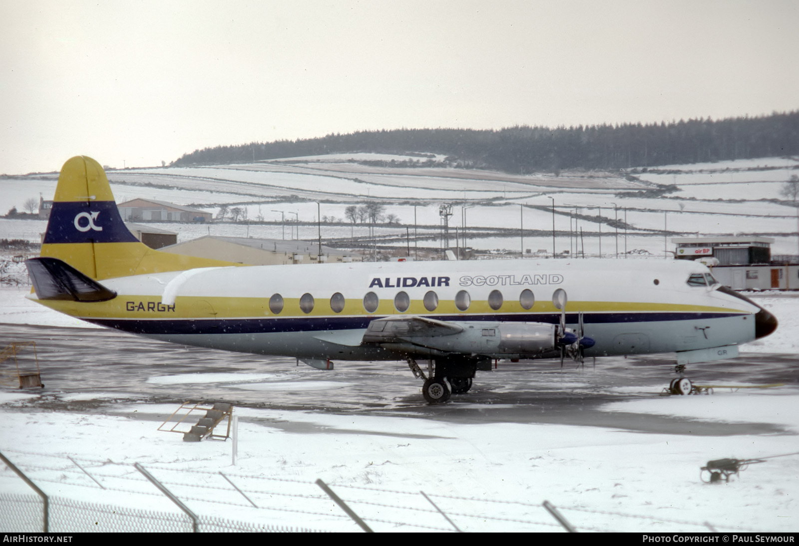 Aircraft Photo of G-ARGR | Vickers 708 Viscount | Alidair Scotland | AirHistory.net #115524