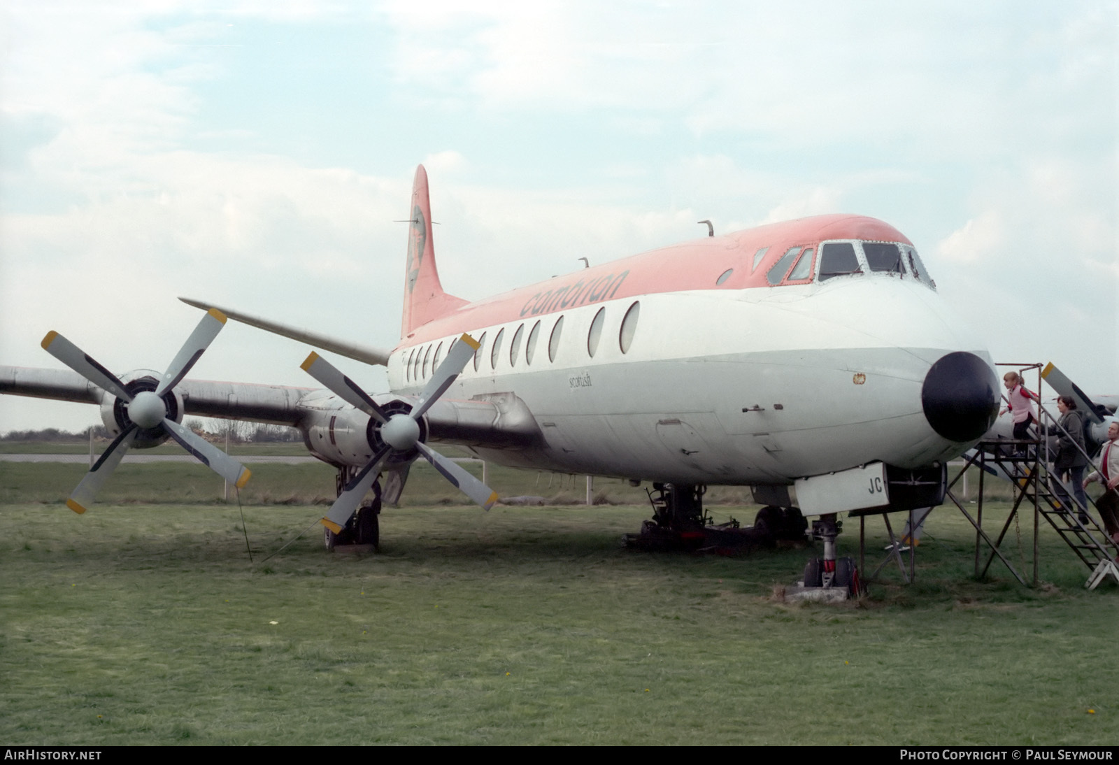 Aircraft Photo of G-AOJC | Vickers 802 Viscount | Cambrian Airways | AirHistory.net #115529