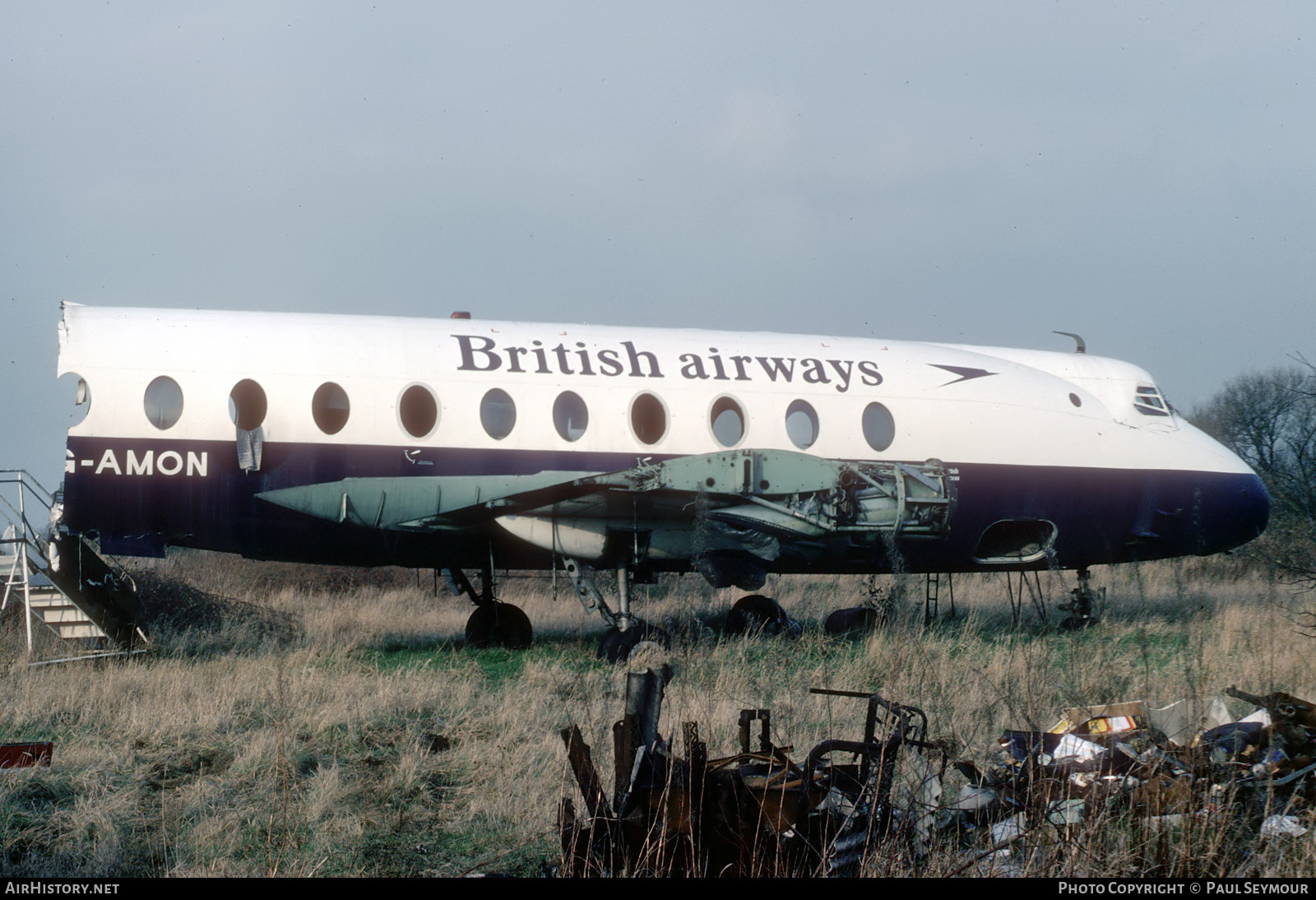 Aircraft Photo of G-AMON | Vickers 701 Viscount | British Airways | AirHistory.net #115536