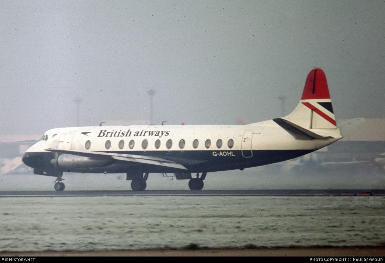 Aircraft Photo of G-AOHL | Vickers 802 Viscount | British Airways | AirHistory.net #115539