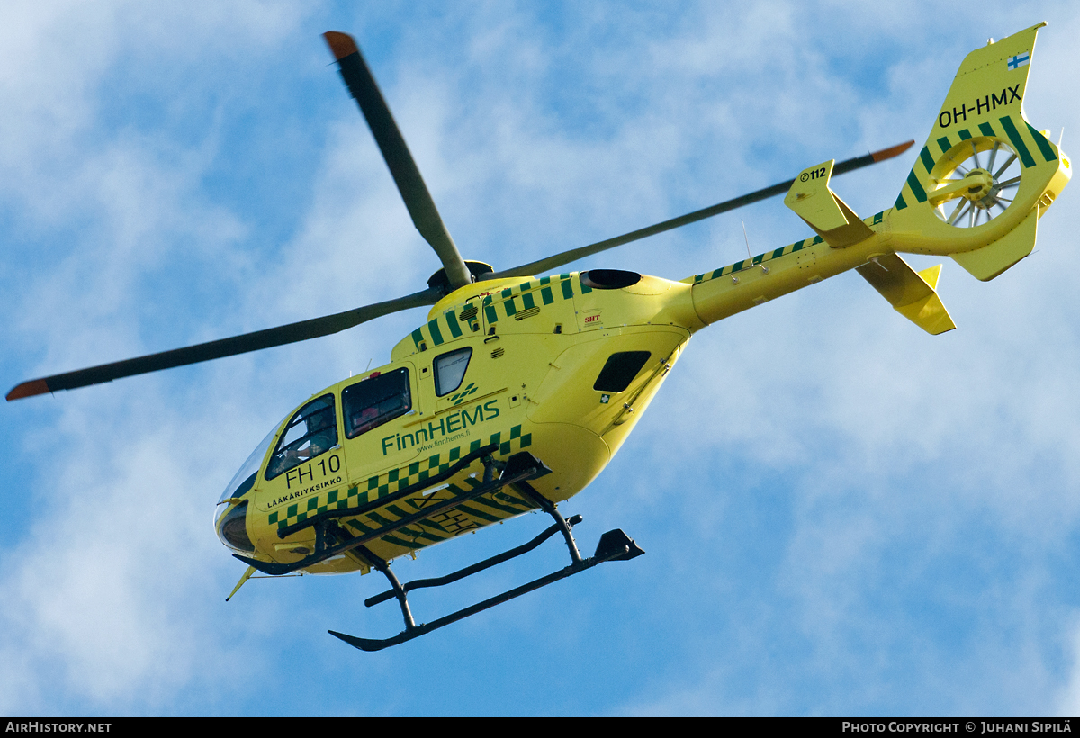 Aircraft Photo of OH-HMX | Eurocopter EC-135P-2+ | FinnHEMS | AirHistory.net #115551